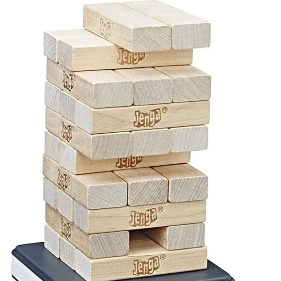 Jenga Pass Hasbro Stacking Games New in Box For Age 8+ - Picture 6 of 12